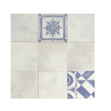 Ceramica Calcareo Mediterraneo Deco 45x45 San Lorenzo 1ra 