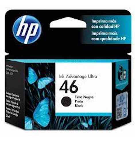 Cartucho Hp 46 Negro Original