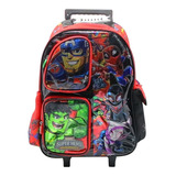 Mochila Avengers Super Hero Carrito 18'' Cresko