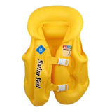 Salvavidas Chaleco Flotador Niños Seguridad Inflable Talla M