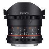 Lente Rokinon Cine Ds 12mm T3.1 Para Camara Sony E-mount ...