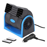 Ventilador De Salpicadero De Coche Eléctrico De 12 V, 2 Velo