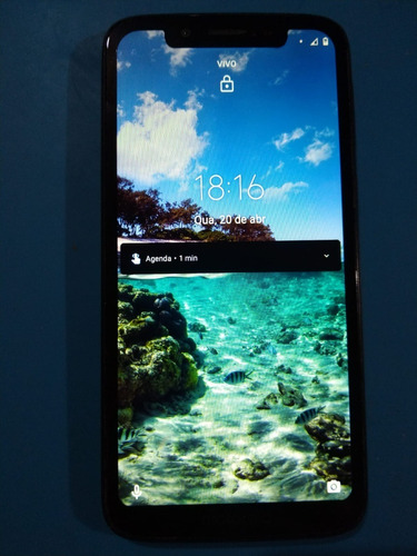 Celular Motorola G7 Play Dual Sim 32gb Completo + Frete