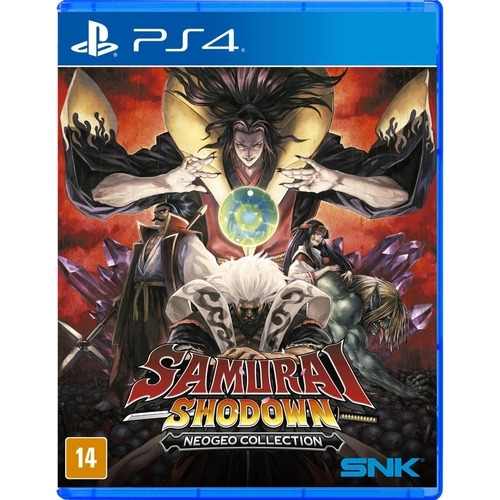 Jogo Ps4 Samurai Shodown Neogeo Collection - Físico Lacrado