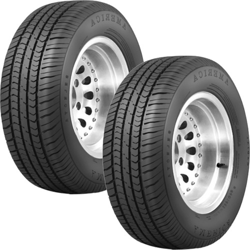 Paquete De 2 Llantas 205/60 R13 Tornel America Selecta 86s