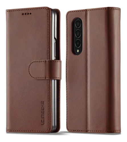 Funda De Piel Para Samsung Galaxy Z Fold 3/z Fold 4 5g
