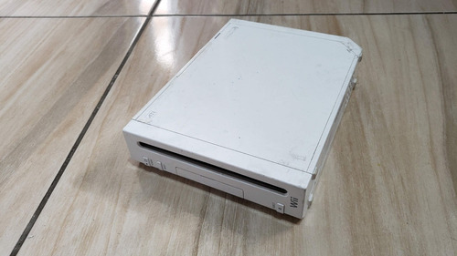 Nintendo Wii Branco Só O Console Funcionando 100% O Aparelho É Bloqueado. F10