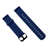 Pulseira Soft Compatível Com Philco Hit Wear Psw01p/psw01rg Cor Azul-marinho