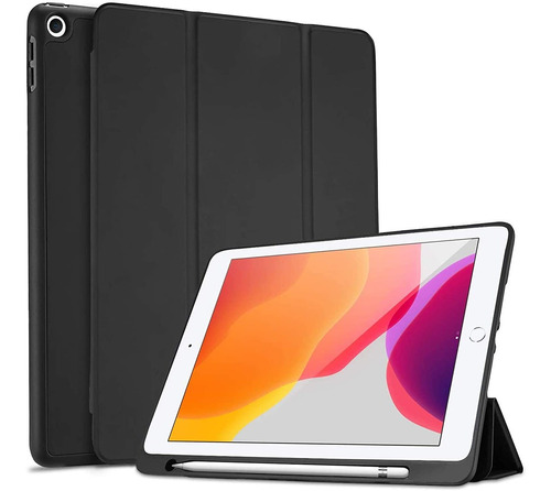 Funda Con Sostenedor De Lapiz Tpu iPad 10.2 9na 8va 7ma Gen