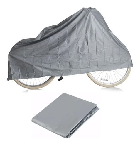Cobertor Carpa Funda Lona Cubre Bicicleta Impermeable 2x1mts