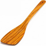 Juego De Espátula Y Cuchara De Madera De Bambú  Wok Y Utens