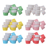 200x Cupcake Liners Muffin Case Wrappers Para Navidad Baby
