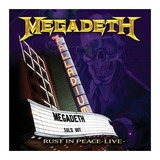 Megadeth Rust In Peace Live Usa Import Cd Nuevo