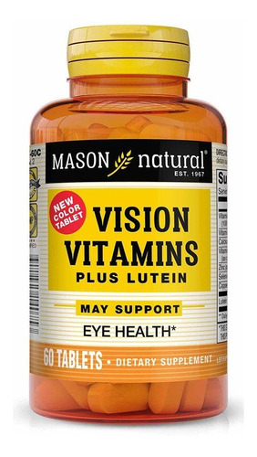 Mason Natural | Vision Vitamins Plus Lutein Eyes | 60 Tablet