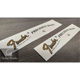Decal Waterslide Fender Precision Bass ´68-´76 Gold