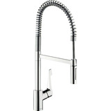 Griferia Cocina Rociador Hansgrohe Xxl Cento Semi-pro 2 Jet Color Plateado