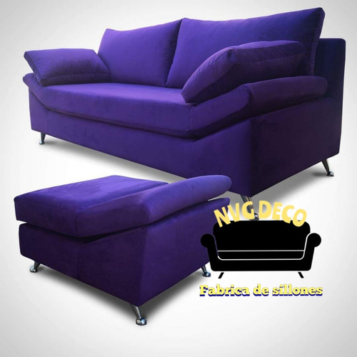 Sillon Sofa 3 Cuerpos + Camastro En Pana ¡¡línea Premiun!!