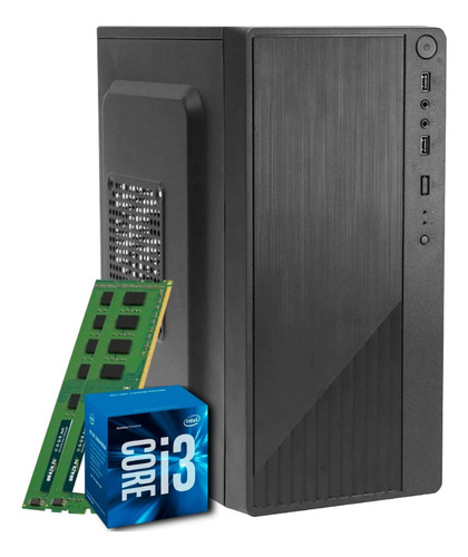 Computador Basico Simples Barato Core I3, 8gb, Ssd 120gb Nfe