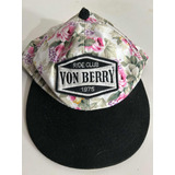 Gorra C Visera Non Berry Floreada