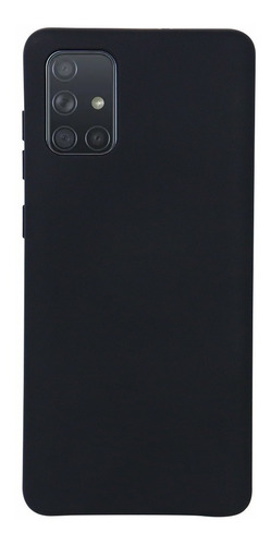 Capa Premium Silicone Para Galaxy A71 6.7 + P Câmera + P 3d