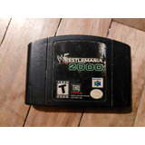 N64 Juego Wrestlemania 2000 Americano Original Nintendo 64