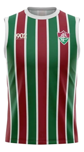 Camiseta Infantil  Fluminense Oficial Regata Partner  Fluzão