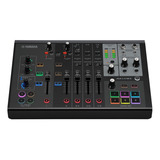 Yamaha Ag08 Mezcladora Para Live Streaming Color Negro