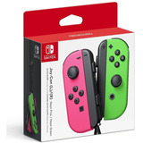 Nintendo Switch Joy-con Neon Pink Green - Sniper Game