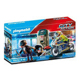 Playmobil City Action Moto Policia Ladron - Sharif Express
