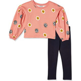 Conjunto Hering Kids Com Mangas Bufantes Menina - Tamanho 4