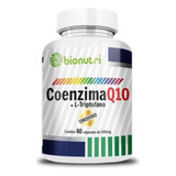 Coenzima Q10 + L Tripofano 500mg Bionutri Premium