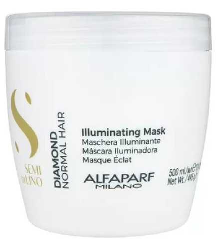 Mascarilla Iluminating Mask 500ml- Semi Di Lino Alfaparf