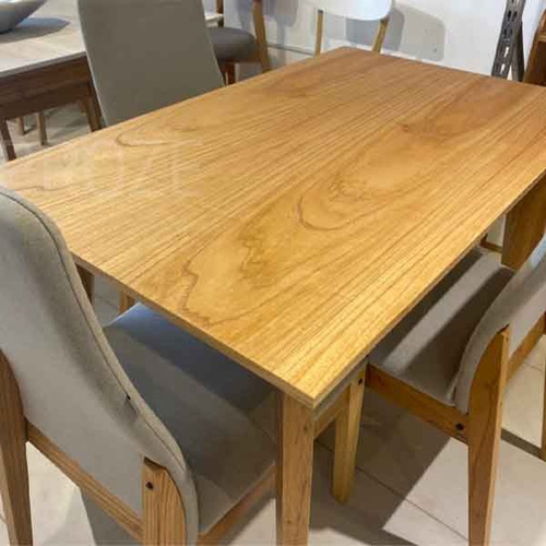 Mesa Nordica Escandinava 160x90 Patas Macizas Paraiso