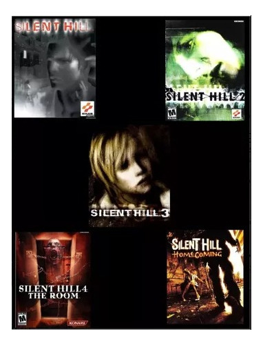 Silent Hill 1 + 2 + 3 + 4 + 5 Español Pc Digital Tenelo Hoy