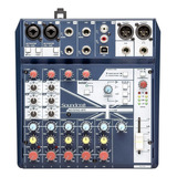 Consola Mixer Soundcraft Notepad-8fx Usb Efectos Prm