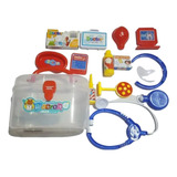 Kit Set Maletin Neceser De Doctor Estetoscopio Para Niños