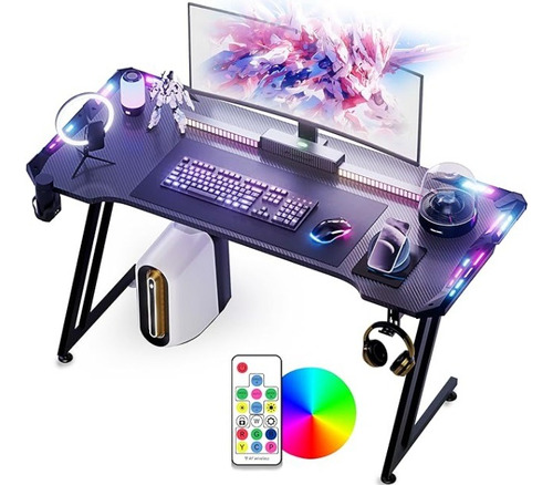 Escritorio Metalico Gamer Rgb