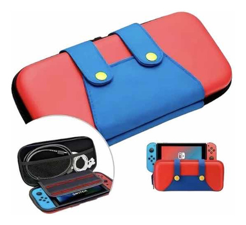 Estuche Protector De Viaje Para Nintendo Switch Mario Theme