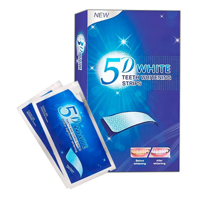28 Tiras Blanqueadoras Dentales 5d White Higiene Bucal Alien Technology | MercadoLibre