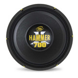 Woofer Alto Falante Eros 700w Rms E-12 Hammer 700 12 Pol