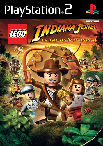 Juego De Ps2 Lego Indiana Jones En Español Fisico