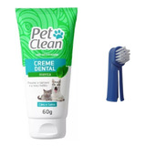 Xo Bafinho Creme Dental Pet Clean + Escova De Dentes P/ Pets