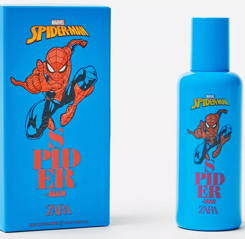 Perfume Zara Hombre Araña Spiderman Marvel Niño Original