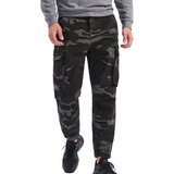 Pant  Hombre Camo Cargo Pant Casual Hombre Pant