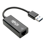 Adaptador De Redusb 3.0 A Gigabit Ethernet, Tripp Lite Negro