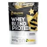 Whey Blend Protein Concent / Isolado 900g-soldiers Nutrition Sabor Baunilha