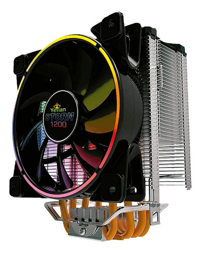 Disipador Para Cpu Rgb Yeyian Ac1200 Storm Amd E Intel