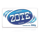 Jabon Zote Blanco 200 Grs Caja Con 50 Pzs