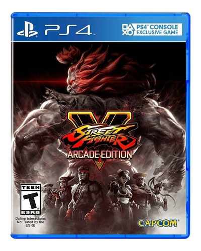 Street Fighter V  Arcade Edition Capcom Ps4 Físico