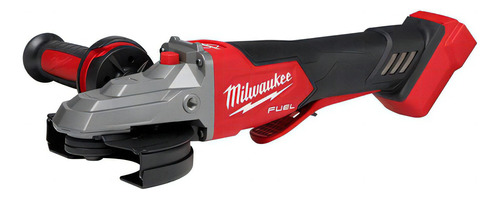 Esmeril Inalambrico M18 Fuel De 5 Cabeza Plana Milwaukee 288 Color Rojo